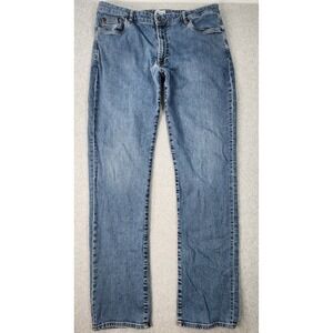 Peter Millar Straight Leg Distressed Jeans Mens 38x33‎ Blue Denim Tag 40x34
